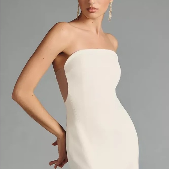 Misha Strapless Cutout Slit Dress - Picture 5 of 6